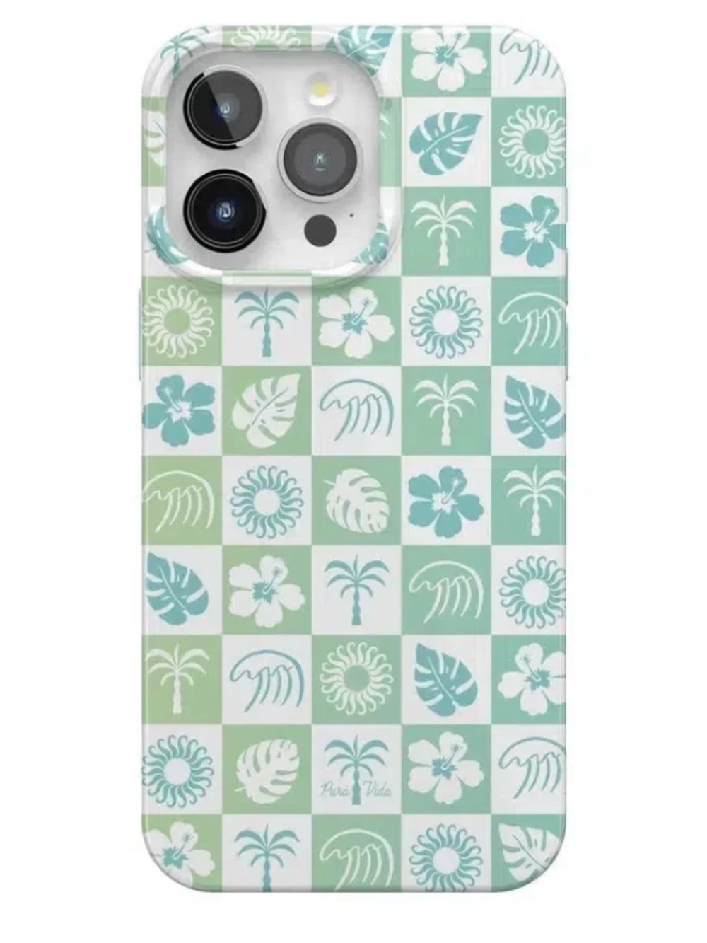 Casely Coastal Checkers Pura Vida Case iPhone 15 PRO